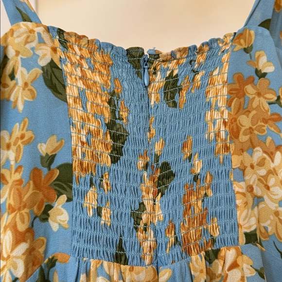 Reformation Niara Bustier Floral sleeveless dress, size 8 - Picture 8 of 9